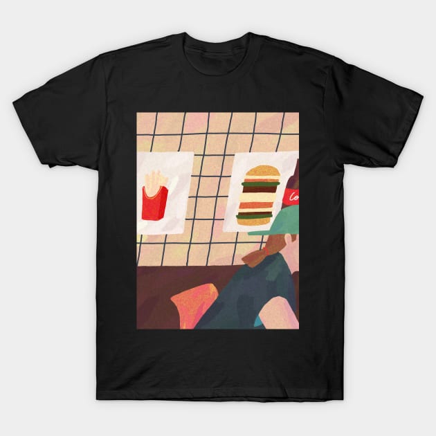 Restaurant T-Shirt by juliealex